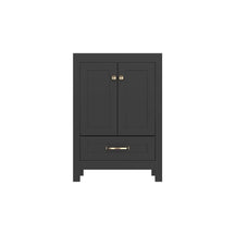 Modern 24’’ RTA Freestanding Vanity Cabinet Base with Larger Storage Room (Countertop & Sink Not Included) 浴室柜