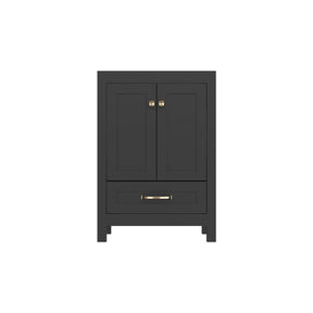 Modern 24’’ RTA Freestanding Vanity Cabinet Base with Larger Storage Room (Countertop & Sink Not Included) 浴室柜