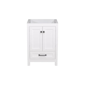 Modern 24’’ RTA Freestanding Vanity Cabinet Base with Larger Storage Room (Countertop & Sink Not Included) 浴室柜