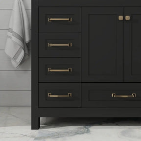 Modern 48’’ RTA Freestanding Vanity Cabinet Base with Larger Storage Room (Countertop & Sink Not Included) 浴室柜