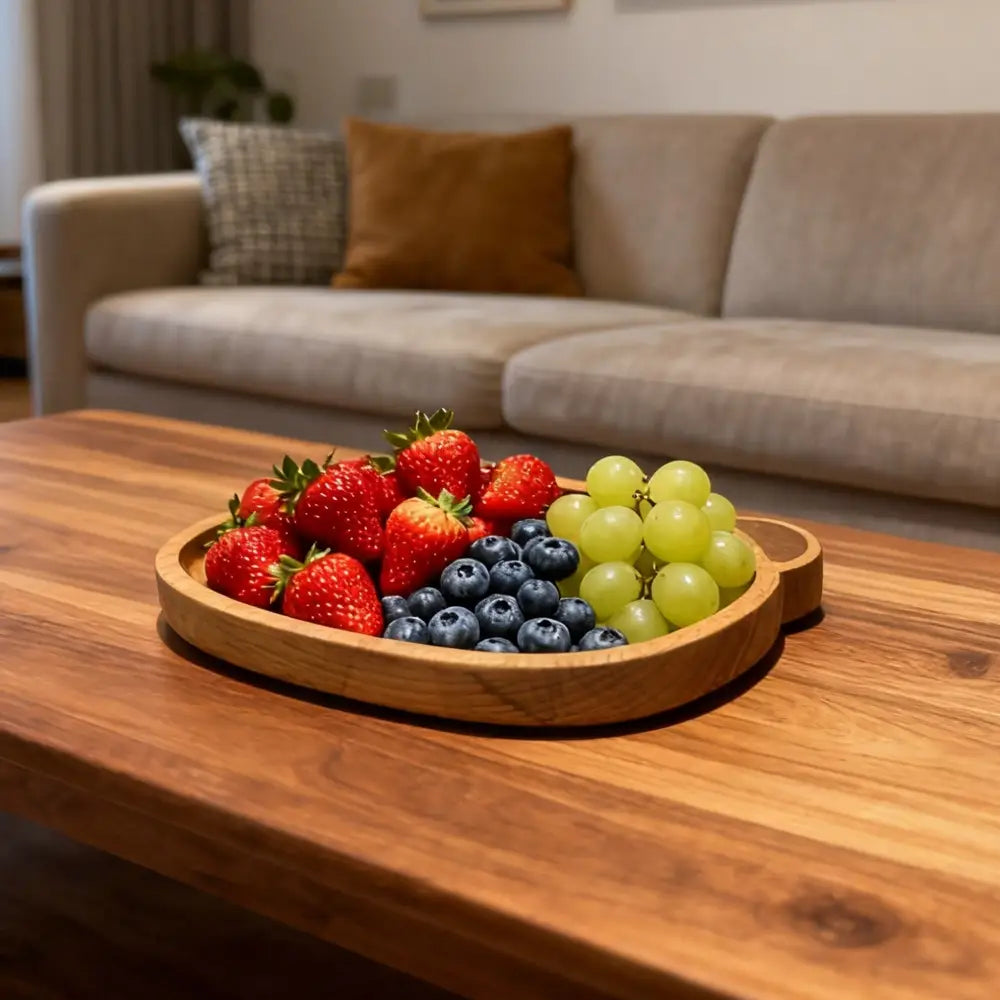 Pre-Order Exclusive | Handmade Bear-Shaped Wooden Tray | Scarce Multi-Purpose Dish