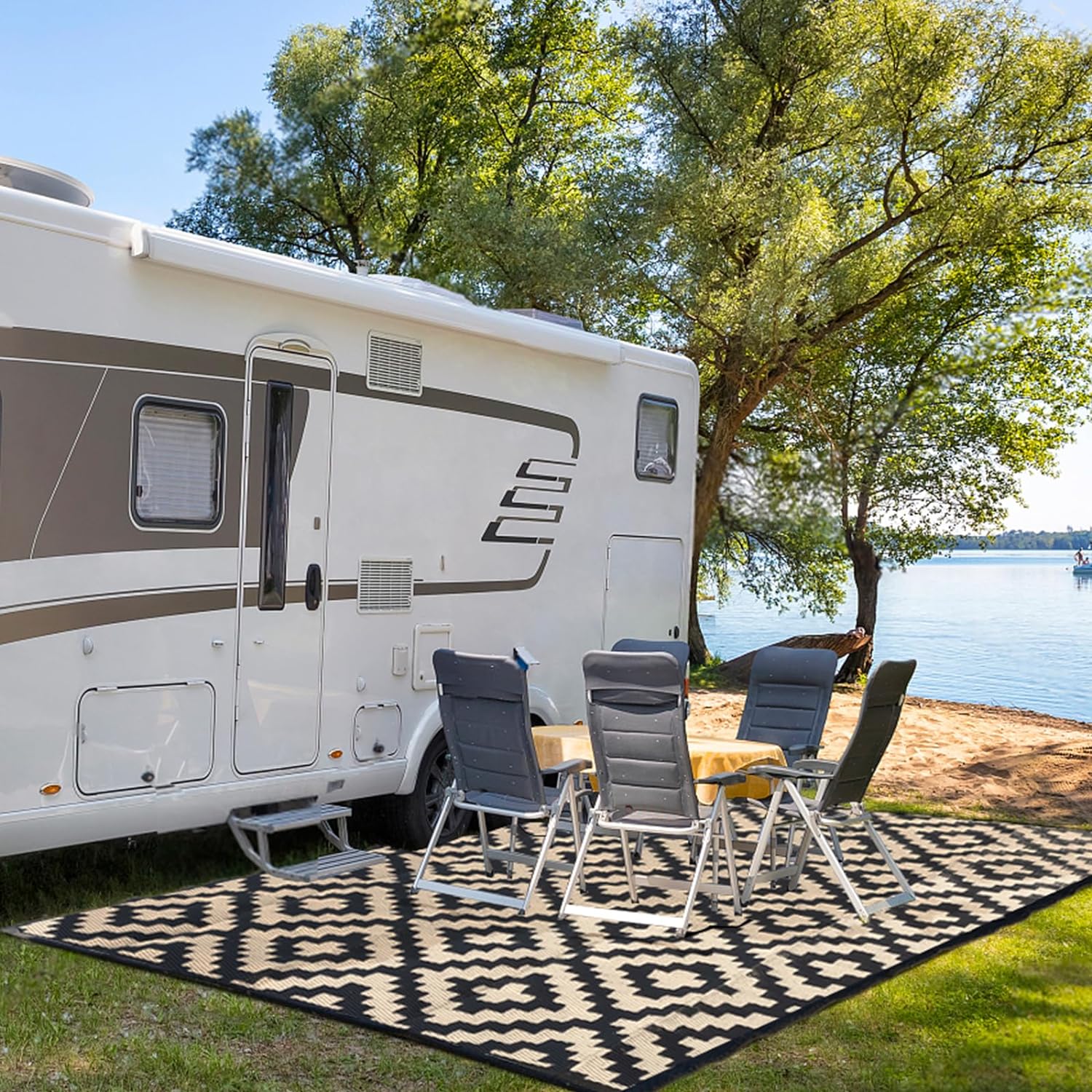 Outdoor rv mat hotsell