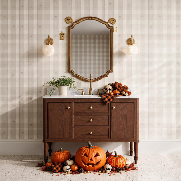 Verve 48" Freestanding Single Vanity - Bath Cabinet with Solid Wood, Artificial Stone Top(Assembled)