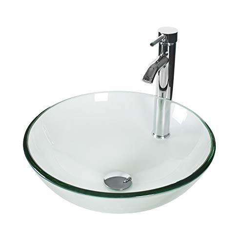 Clear Tempered Glass Sink