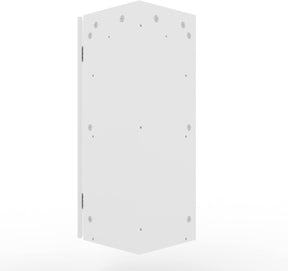 Eclife 24" Bathroom Corner  Cabinet with Mirror, Wall Mount Mirror Cabinet Hanging Triple Shelf Storage Cabinet Opens Left to Right