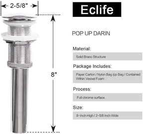Eclife 60" Double Sinks Morden White Bathroom Vanity with Pedestal  Side Cabinet And Mirror Combo